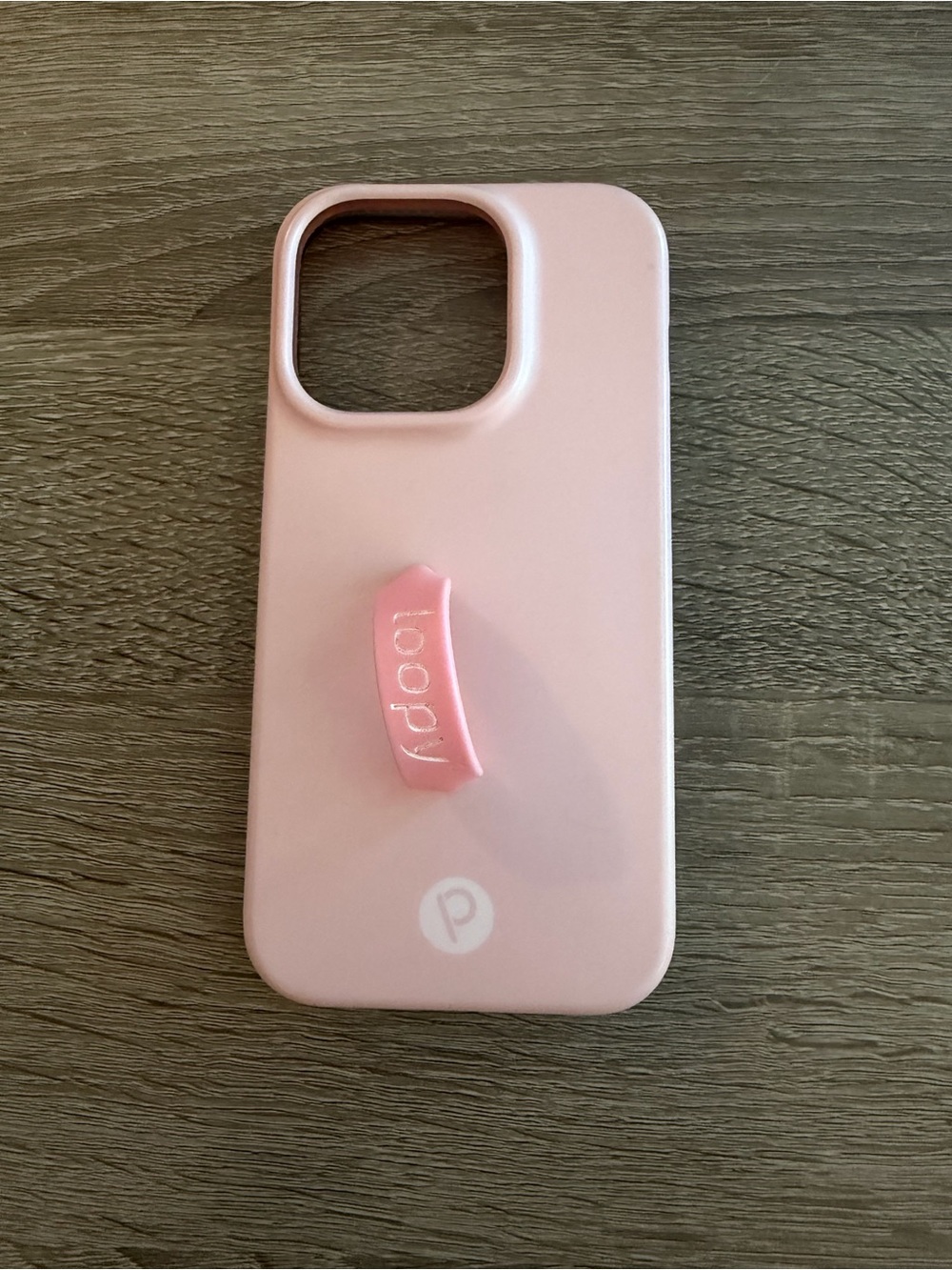 Loopy Pink Phone Case with Pink Loop Strap